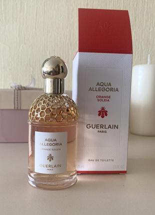 Guerlain оригінал з douglas неймовірно апельсиновий aqua allegoria orange soleia