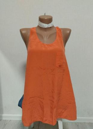 Майка топ 100% шовк