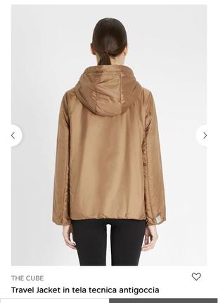 Max mara куртка из верблюжей шерсти travel jacket in tela tecnica antigoccia3 фото