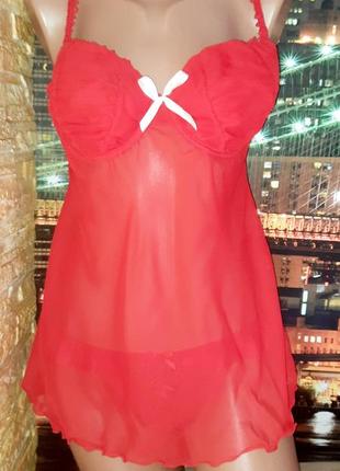 Еротична сукня з трусиками пенюар