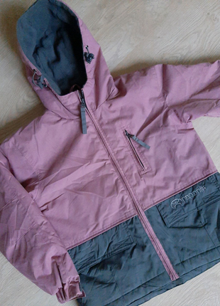 Термокуртка для дівчинки 6 років, 110-116ріст3 фото