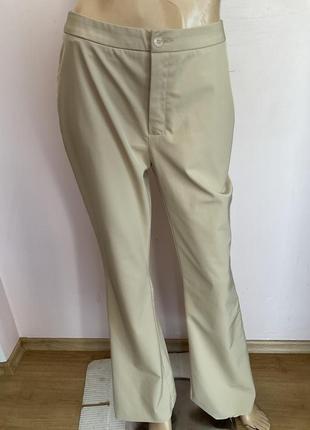 Фирменные качественные клешные брюки с эластамом на высокий рост/ 38/32 brend mac1 фото