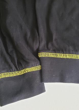 Костюм піжама з черепом футболка та штани бавовна хлопчику 6-7 л 116-122 см 
чорна7 фото