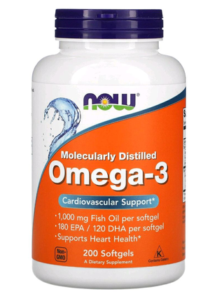 Омега-3, now food omega1 фото