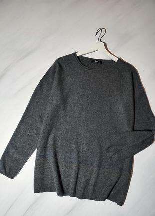 Nc nice collection👑 роскошный серый свитер из 
100% кашеміру3 фото