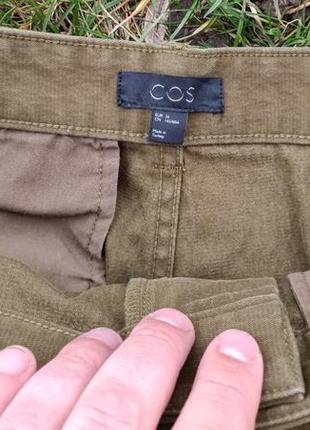 Жіночі повсякденні штани бренду cos straight-fit chinos5 фото