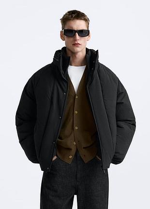 Куртка курточка пуфер пуховик s zara