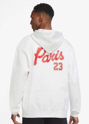 Худи jordan paris saint-germain fleece pullover hoodie m dj0395-0512 фото