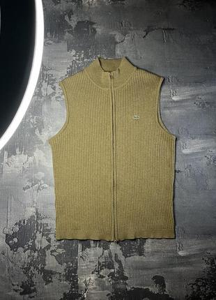 Lacoste vest vintage original y2k luxury мужская жилетка