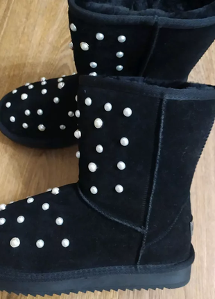 Уггі. зимові жіночі замшеві чоботи 38 р
