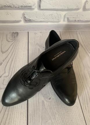 Новые туфли дерби шикарного качества от бренда vagabond размер 36 кожа8 фото