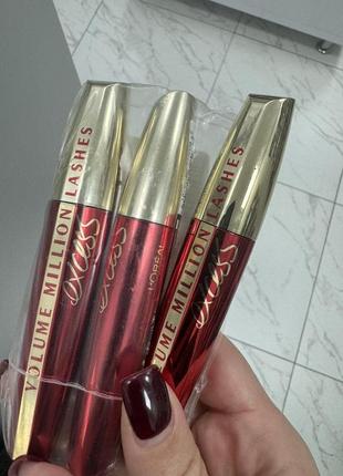 L'oreal l&#039;l'oreal volume million lashes excess чорна 9мл2 фото