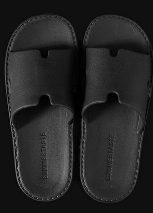 Тапки xiaomi men's women's sandals черный, 40-411 фото