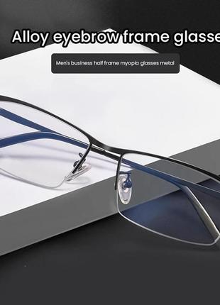 Надлегкі ретро-окуляри титан +1.5 +2.0 і +2.5 німецький бренд fon20 фото
