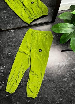 Штани stone island, green1 фото