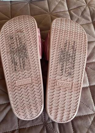 Шлепанцы victoria’s secret коллекция pink7 фото