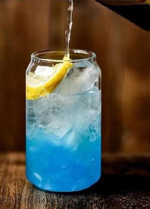 Креативна склянка для напоїв у вигляді банки 400 мл