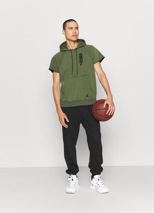 Худи безрукавка jordan zion cutoff hoodie s da9842-3351 фото