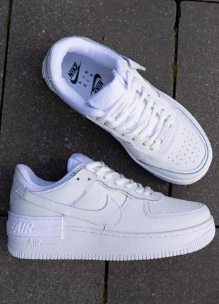 Nike air force 1 shadow white