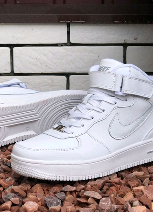 Кросівки зимові термо nike air force ‼️ 41/42/43/44/45/46р.1 фото