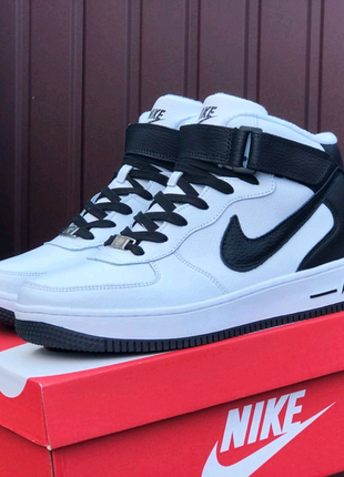 Кросівки зимові термо nike air force ‼️ 41/42/43/44/45/46р.5 фото