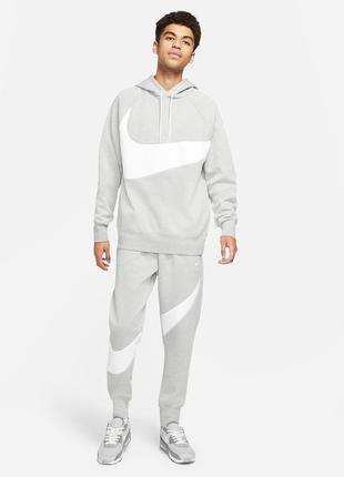 Костюм nike sportswear swoosh tech fleece m dd8222-063/dh1023-063