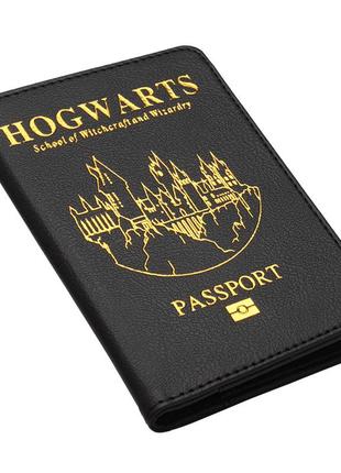 Обложка для паспорта sv в стиле kingdom of wakanda 14.5*10cm style 5, чорний