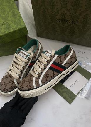 Трендовые кеды в стиле гучи gucci