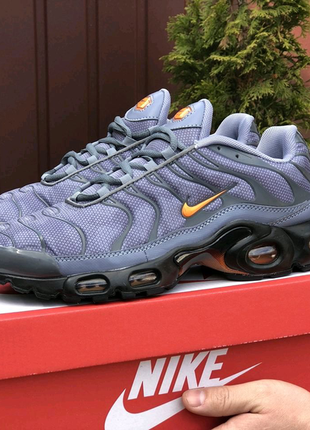 Кросівки демісезонні nike air max plus сірі 41-46р.1 фото