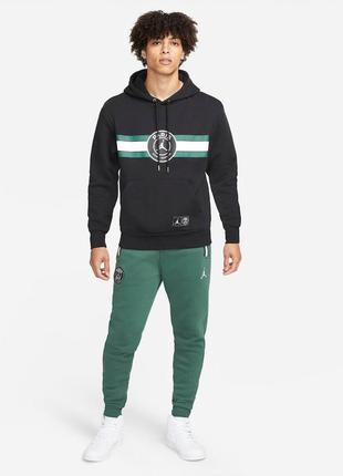 Худи jordan paris saint-germain fleece pullover hoodie s dj3928-0104 фото