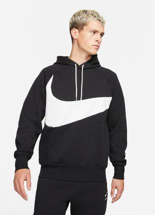 Худі nike m nsw swoosh tch flc po hd m dd8222-010