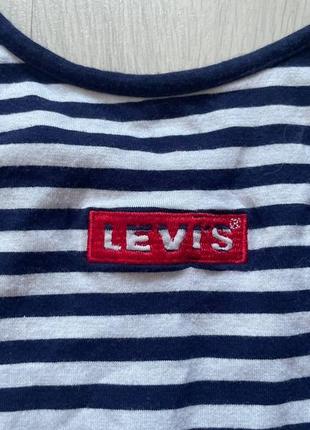 Оригинальное боди / лонгслив в полоску levi’s5 фото