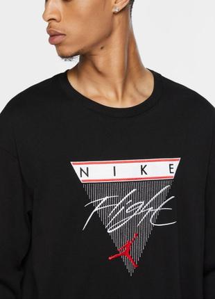 Лонгслив jordan flight long-sleeve t-shirt s cz1215-0103 фото