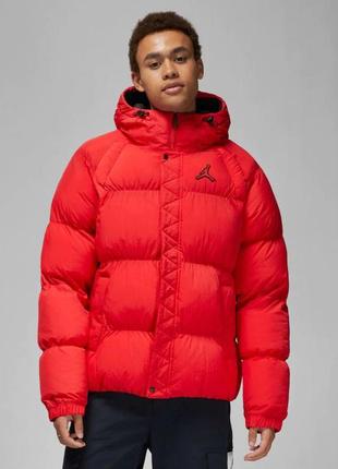 Куртка jordan essential men’s puffer jacket red m dq7348-612