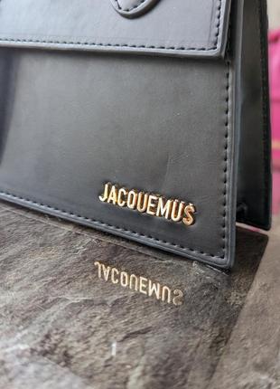 Сумка синя в стилі jacquemus lux, сумочка міні, клатч чорна, еко-шкіра жакмюс електрик7 фото