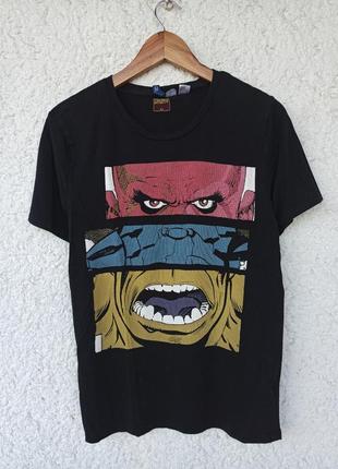 Футболка marvel від divided s H&M сумка чорна