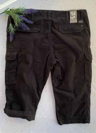 Мужские шорты карго размер 54 капри с накладными карманами2 фото