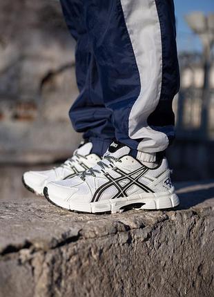 Чоловічі кросівки спортивні asics gel-kahana 8 white black асикс гель кахана 8