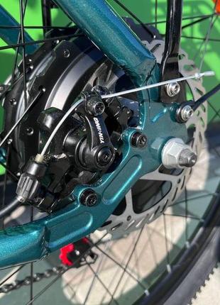 Електровелосипед cubic-bike electric 26" зелений 1000ват 10,4 а·год 48 в6 фото