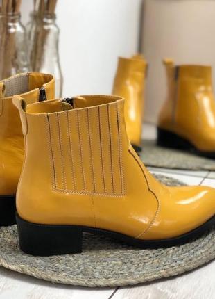 Ботинки казаки из натуральной кожи от производителя