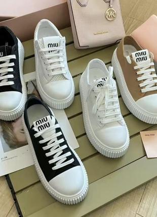 Кеди miu miu