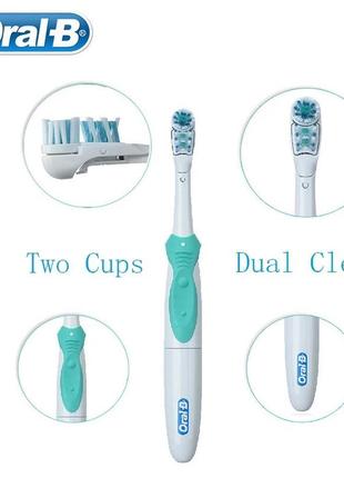 Електрична зубна щітка oral-b cross action power2 фото