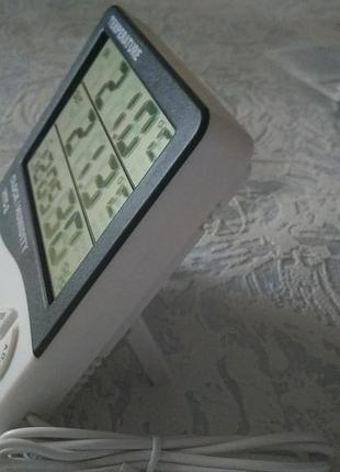 Гігрометр термометр цифровий htc-2 з виносним датчиком.4 фото