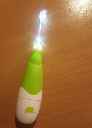 Зубна щітка дитяча. електрична. з ліхтариком6 фото
