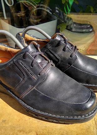 Туфли полуботинки clarks structured 40р