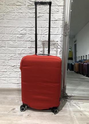 Щільний і якісний захисний чохол на валізу, чохол для валізи з неопрену coverbag1 фото