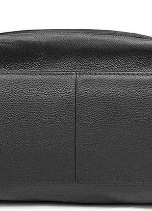 Рюкзак vintage 14949 кожаный черный7 фото