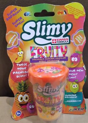 Ароматный лизун slimy fruity joker с фруктовым ароматом ананас2 фото