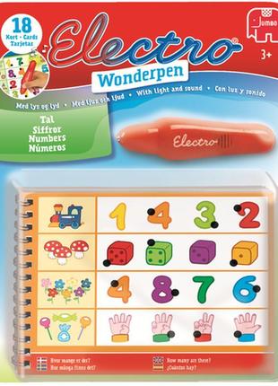 Музыкальная книжка jumbo electro wonderpen цифры3 фото