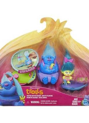 Игровой набор тролль на автомобиле trolls dreamworks